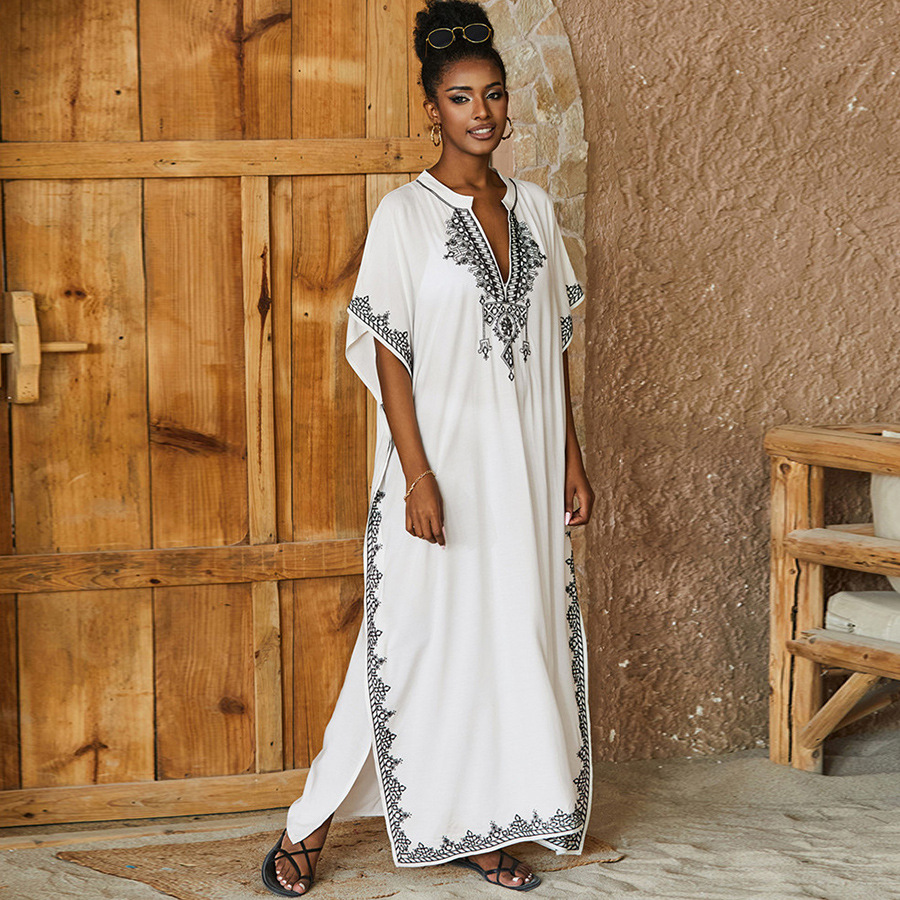 Kaftan Dresses Bathing Suit fo - Cover Up Kaftan ulasan dan harga
