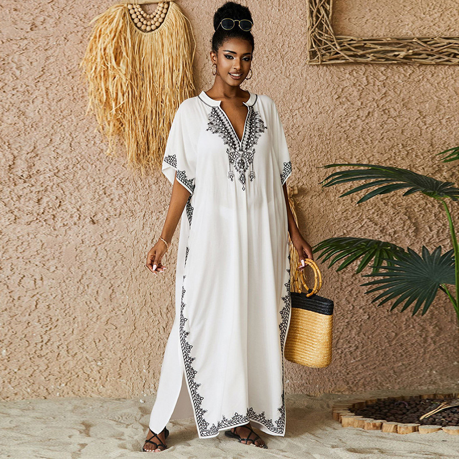 Kaftan Dresses Bathing Suit fo - Cover Up Kaftan ulasan dan harga